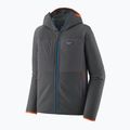 Vyriška softshell striukė Patagonia R2 TechFace Hoody forge grey 3