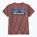 Moteriški marškinėliai Patagonia P-6 Logo Responsibili-Tee dulse mauve 2