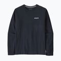 Vyriški marškinėliai ilgomis rankovėmis Patagonia P-6 Logo Responsibili new navy 3