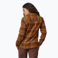 Moteriški marškiniai Patagonia Fjord Flannel happy camper/shelter brown 3