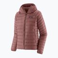 Moteriška pūsta striukė Patagonia Down Sweater Hoody dulse mauve 3