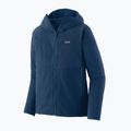 Vyriški Patagonia R1 TechFace Hoody tidepool blue džemperiai