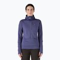 Moteriška softshell striukė Patagonia R1 Hybrid Pullover Hoody solstice purple
