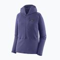 Moteriška softshell striukė Patagonia R1 Hybrid Pullover Hoody solstice purple 3