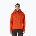 Vyriška striukė nuo lietaus Patagonia Granite Crest Rain pollinator orange