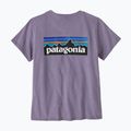 Moteriški marškinėliai Patagonia P-6 Logo Responsibili-Tee concrete purple 2