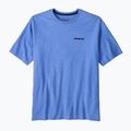 Vyriški marškinėliai Patagonia P-6 Logo Responsibili-Tee abundant blue 3
