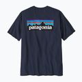 Vyriški marškinėliai Patagonia P-6 Logo Responsibili-Tee new navy 4