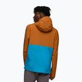 Vyriška striukė nuo lietaus Cotopaxi Impermeo 3L Hooded Shell sienna/lake 3