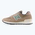 Batai New Balance 574's V2 brown/royal blue 9