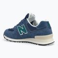 Batai New Balance 574's V2 navy/green 3