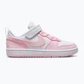 Vaikiški batai Nike Court Borough Low Recraft white/pink foam