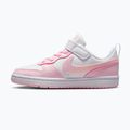 Vaikiški batai Nike Court Borough Low Recraft white/pink foam 2