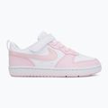Vaikiški batai Nike Court Borough Low Recraft white/pink foam 2