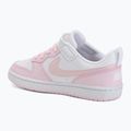 Vaikiški batai Nike Court Borough Low Recraft white/pink foam 3