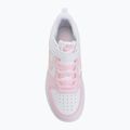 Vaikiški batai Nike Court Borough Low Recraft white/pink foam 5