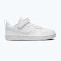 Vaikiški batai Nike Court Borough Low Recraft white/white/white
