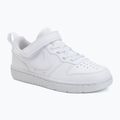 Vaikiški batai Nike Court Borough Low Recraft white/white/white