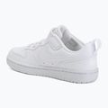 Vaikiški batai Nike Court Borough Low Recraft white/white/white 3