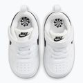 Vaikiški batai Nike Court Borough Low Recraft white/black 4