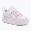 Vaikiški batai Nike Court Borough Low Recraft white/pink foam