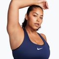 Treniruočių liemenėlė Nike Swoosh Medium Support midnight navy/white 3