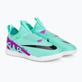 Vaikų futbolo bateliai Nike Jr Zoom Mercurial Vapor 15 Academy IC hyper turquoise/black/ white/fuchsia dream 4