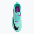 Vaikiški futbolo bateliai Nike Jr Zoom Mercurial Superfly 9 Academy FG/MG hyper turquoise/black/ white/fuchsia dream 6