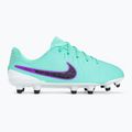 Vaikiški futbolo batai Nike Jr Legend 10 Academy FG/MG hyper turquoise/fuchsia dream/black 2