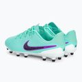 Vaikiški futbolo batai Nike Jr Legend 10 Academy FG/MG hyper turquoise/fuchsia dream/black 3