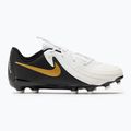 Vaikiški futbolo batai Nike Phantom GX II Academy FG/MG Junior white/metallic gold coin/black 2