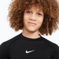 Vaikiški ilgomis rankovėmis marškinėliai Nike Pro Dri-Fit black/white 4