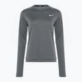 Moteriški bėgimo marškinėliai ilgomis rankovėmis Nike Dri-Fit Crew-Neck smoke grey