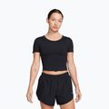 Moteriški treniruočių marškinėliai Nike One Fitted Dri-Fit Cropped Top black