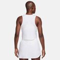 Moteriški treniruočių marškinėliai Nike One Classic Dri-Fit Cropped Tank white 3