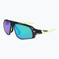Akiniai nuo saulės Nike Flyfree M matte black/ green mirror/ road tint 3