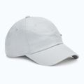 Kepuraitė su snapeliu Nike Dri-Fit Club Unstructured Metal Swoosh light smoke grey/metallic silver