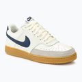 Vyriški batai Nike Court Vision Low sail / gum light brown / light iron ore / midnight navy
