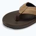 Vyriškos šlepetės per pirštą REEF Cushion Phantom 2.0 brown/tan 7
