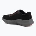 Vyriški batai SKECHERS Arch Fit 2.0 juoda/raudona 3