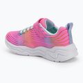 SKECHERS vaikiški batai S-Lights Wavy Beams pink/multi 2