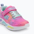 SKECHERS vaikiški batai S-Lights Wavy Beams pink/multi 7