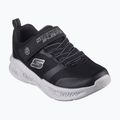 SKECHERS vaikiški treniruočių bateliai Skechers Meteor-Lights black/grey 8