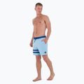 Vyriški "Hurley Phantom Eco Block Party Volley" 17" blue dream maudymosi šortai 2