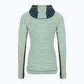Moteriškas termoaktyvus džemperis Smartwool Classic Thermal Merino Base Layer 1/2 Zip Hoodie Boxed twilight/arctic green 2