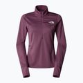 Moteriškas bėgimo džemperis The North Face Winter Warm Pro 1/4 Zip midnight mauve 4