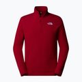 Vyriškas džemperis The North Face 100 Glacier 1/4 Zip garnet red