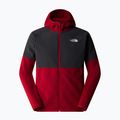 Vyriškas džemperis The North Face Glacier Heavyweight Full Zip HD garnet red/asphalt grey 5