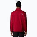 Vyriškas džemperis The North Face Crest FZ garnet red/black 3