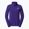 Moteriškas džemperis The North Face 100 Glacier 1/4 Zip peak purple